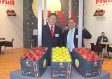 Marco de Keijzer en Wim van der Burgh van Marni Fruit
