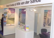 Ook Wilk van der Sande had een stand in Berlijn