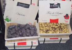 Aardappelen in het zwart