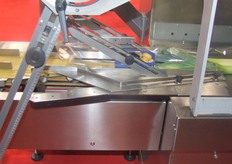 champignons en prei door de machine van Ulma