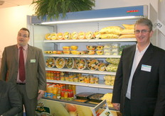 Chris van Frutifresh en Renaat Kuipers van veiling Haspengouw