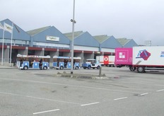 Een treintje zorgt ervoor dat de bezoekers geen zere voeten krijgen