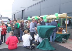 En natuurlijk een koppie proeven