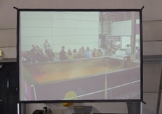 Scherm van de soepketel