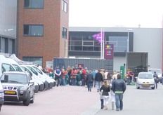 Volop aanloop bij de recordpoging soep koken