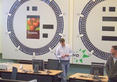 Herman Burger voor de klok