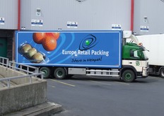 Mooie vrachtwagen van Europe Retail Packing