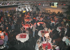 Genieten van het buffet