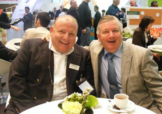 Deze mannenbroeders hebben bij elkaar in de klas gezeten: Stef van Driel (Grow Group) en Cor van der Kaaij (Red Star)