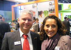 Uwe Dijkshoorn en Maria José Mari Tallada van Nunhems