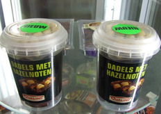 Qualino introduceert een tapasbeker met dadels en hazelnoten die rond de pasen verkrijgbaar zullen zijn