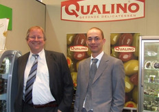 Jean-Luc Houkes en Bert Visser van Qualino
