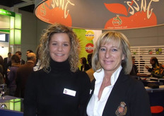 Katrien Menjoie en Greta Knapen van ENZAfruit New Zealand