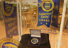 Deze award mag gezien worden in de stand van Del Monte