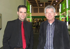 Perry Kruithof en Pleun de Koning van Fruit Surveyors