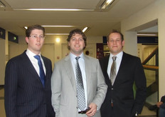 Martijn en Rafael van der Ven en Corneel Harteveld van QDF