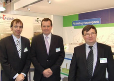 Bart Wijgaerts, Etienne Leclere en Jos Meesters van Veiling Haspengouw