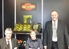 Tony, Dieter en Jos Derwael van Bel'Export