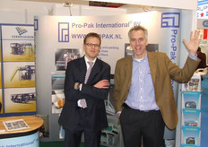 Jouke van der Meer en John Kirpestijn van Pro-Pak