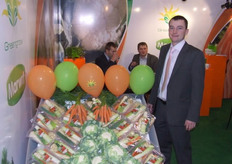 Ook de Polen weten de groenten wel te verpakken, bewijst Lech Bednarczuk van Greengrow