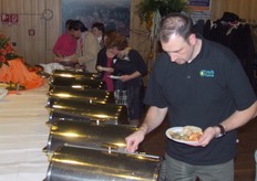 Martijn van Nijnatten lust wel een paar borden