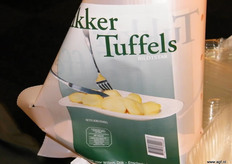 PLA verpakking voor de Tukker Tuffels van Willem Dijk ontwikkeld door Bio4Pack.