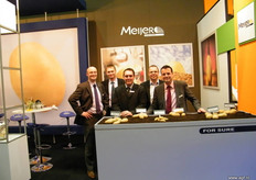 Team van C. Meijer bv vlnr: Johan van der Stee, Peter Kreijger, Laurent Memeteau, Jan van der Werff en Erik Jan van Gilst.