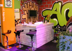 De gave opvallende stand van ACR