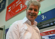 Hans van den Heuvel. Bij Hillfresh had iedereen zijn naam op zijn hemd geborduurd