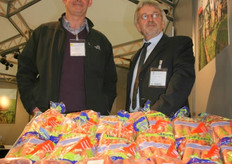 Wortelboeren zoeken elkaar op. Michael Olij en Hans Steltenpool