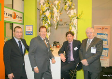 Peter Verbaas, Willem Baljeu, Ron de Greeff en Wim Tacken