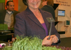 Liesbeth Boekestein vertegenwoordigde Koppert Cress