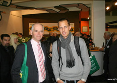 Arie Peerdeman en collega van Vroegop WIndig