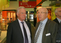 Aardappelliefhebbers bij uitstek: Gerrit Niemansverdriet en Aad van der Windt