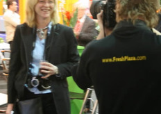 Binnenkort staat er een nieuwe foto van onze collega Annet Breure op Groentennieuws.nl Hier wordt ie genomen