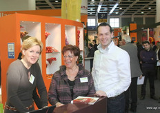 Yvonnen Geurten, de hostess van The greenery Hennie die haar laatste beurs draaide en Harm-Jan Eikelenboom