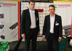 Joost van Ruijven en Jerry Arkesteijn namen de honneurs bij Beekenkamp waar