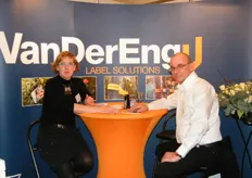 Amber van der Eng en Peter de Crocq van Van der Eng Label Solutions