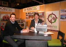 Ron van der Burg en Arie Noorddam van Nobutec