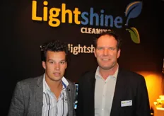 Jeffrey en Marcel van den Bogert van Lightshine Cleaning
