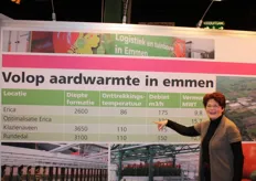 Jannie Hoogeveen promoot het Emmense tuinbouwgebied