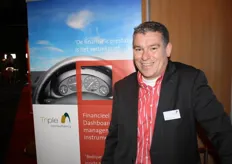Marcel van der Zwan van Triple Consultancy, dat een financieel dashboard introduceerde voor telers