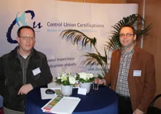 Rene Lubberts en Rijnder van den Roozenberg van Control Union Certifications