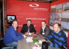 Hans van der Meijs, Harrie van Luijk, Mark Verdouw en Rene van der Sijs van Olsthoorn