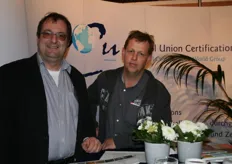 Arie Maris (links) van Control Union Certifications.