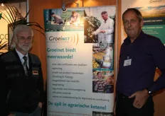Luc van Kersbergen en Maarten Goedhart van Groeinet presenteerden hun nieuwe product: Het Audit Vragen Systeem (AVS).