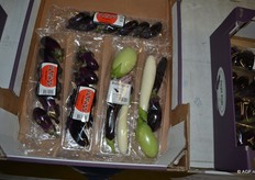 Assortiment uitgestald