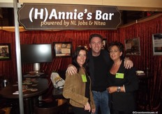 Patrick Olsthoorn met Annie en Hannie. NL Jobs