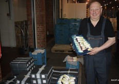 Frans van Cleynenbreughel, een oude rot in het vak. Al jarenlang actief in de verkoop van witloof en asperges