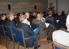 Ook hij kon op enthousiast gehoor rekenen.